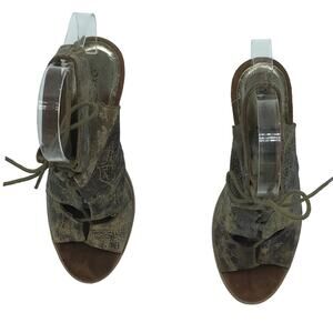 DIBA TRUE Tren Dee  Leather Lace up Sandal